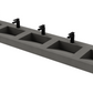 114" Wall Hung Concrete Five Station Ramp Sinks